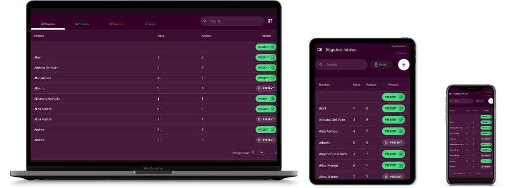 Mockup móvil de App de Smart Mobility